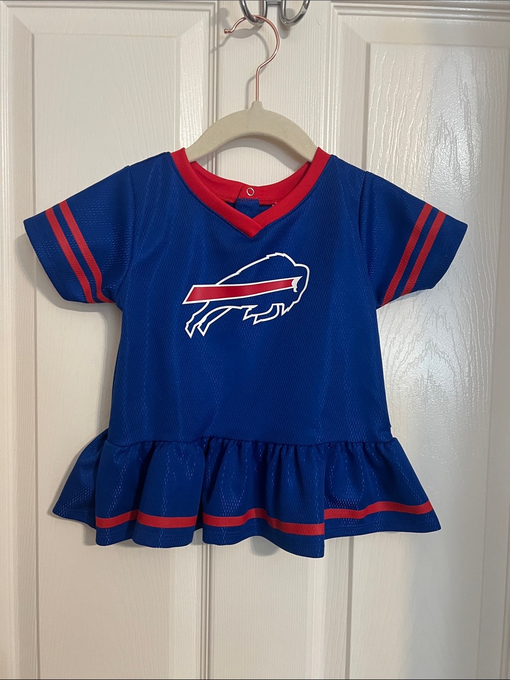 Gerber Blue and Red Ruffle Team Tee